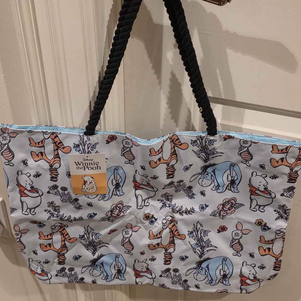 Disney Winnie The Pooh Light Tote Bag